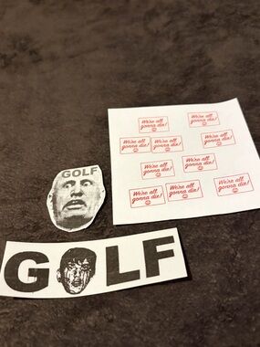 Golf Wang Handmade Sticker Pack